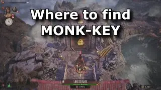 MK1 Invasions - Where to find the MONK-KEY in Fire Temple mesa (Season of the Blood Moon)