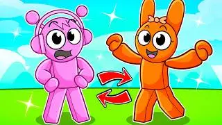 We SWAPPED COLORS In Roblox...