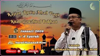 Kajian Rutin Ahad Pagi 11 Januari 2026.