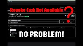 Revoke Cash, WIthout the App!