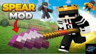 Spears Mod Minecraft Java Edition In Mojo Launcher 🤯 | New Spears Added in Minecraft