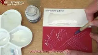 Daler Rowney FW Ink Shimmering Blue 711