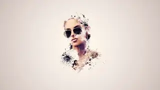 Photoshop Tutorial: Brush Effect Portrait (Brush) | Photo Manipulation | Photoshop CC