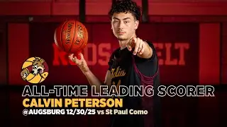 New School Record  🎥 Teddy Boys Varsity 🏀 Calvin Peterson All-Time Leading Scorer