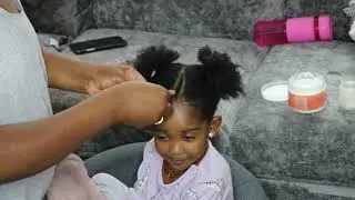 Easy kids wedding/ special occasion hairstyles| Gabriella’s first hair extensions