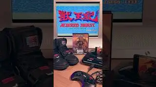 Retro power-up with Altered Beast on Mega Drive 🔥 @BullAirs