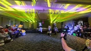 FURUM 2025 FURSUIT Dance - The 3 Fuzzketeers (4K)
