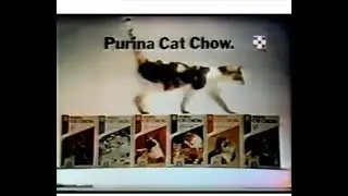Purina 'Chow! Chow! Chow!' Cat Food Commercial (1975)