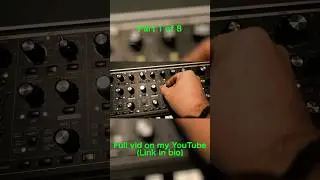 Moog Subsequent 37 & Arturia V Collection Pt. 1/8 | Beat Making Workflow in Ableton Live #shorts