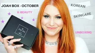 Joah Box October 2018  K - Beauty Subscription Box Unboxing