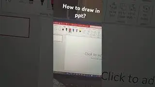 Learn how to draw in the Microsoft PowerPoint presentation! ✌🏻#ppt #powerpoint #whiteboard #draw