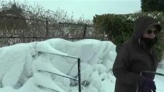 Beast from the East 2018 Highnam, Gloucestershire. UK. Snow Scenes.