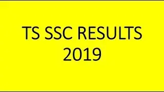 TS SSC(10TH) RESULTS 2019 | WEBSITES FOR SSC RESULTS | LATEST UPDATE |