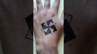 Geometric Tattoo Designs 🔥 || DIY tattoo pen #shorts #youtubeshorts #tattoo #art #drawing