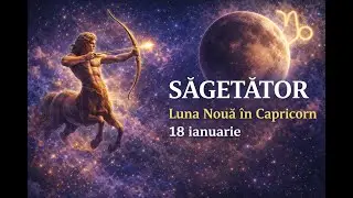 SĂGETĂTOR &ndash; Luna Nouă &icirc;n Capricorn  Direcția ta se clarifică acum