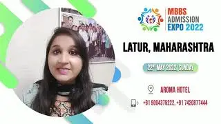 Join MBBS Admission Expo 2022, Latur, Maharashtra