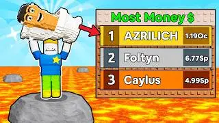 Can I Get #1 LEADERBOARD in Survive Lava For Brainrots?
