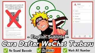 Cara Buat akun WeChat tahun 2025 yang Benar no scand barcode