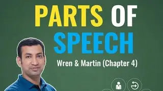Parts Of Speech | Chapter 04 | Wren & Martin | @EnglishTeacher78-i4t 