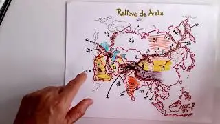 Relieve de Asia.2020