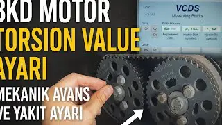 2.0TDI BKD PD Engine Mekanik Avans Ayarı | Torsion Value | Fuel Comsuption Nasıl Sıfırlanır? (VCDS)
