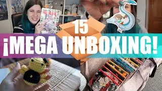 📦¡MEGA UNBOXING 15! | Salgo en Planeta Manga, compras Japan Weekend, sorpresas y más 📦