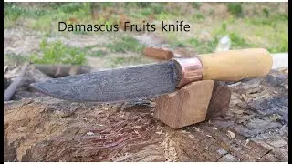 Damascus Fruit knife