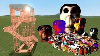 Obunga Family Nextbot Vs Towers In Garry's Mod!