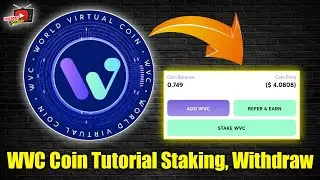 WVC Coin Terbaru ✅ Tutorial Staking Dan Withdrawal, World Virtual Coin