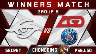 Secret vs PSG.LGD Winners Match Chongqing Major CQ Major Highlights 2019 Dota 2