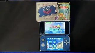 Unboxing New Nintendo 2DS XL Hylian Shield Edition in 2024!! GameStop Exclusive! Hidden Gem!