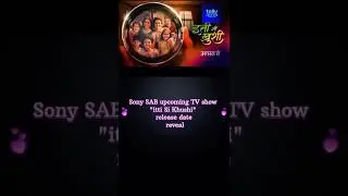 11th August @ 9:30PM Itti Si Khushi#shortsfeed #shortvideo #shorts #sonysab