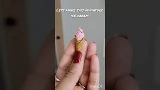 #handmadecraft #clayart #icecream #diy #cute #polymerclay #ipl #craftideas #food #easy #fun #art