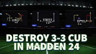HOW TO DESTROY 3-3 CUB IN MADDEN 24