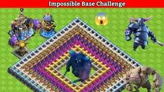 Impossible Base Challenge | Clash Of Clans |