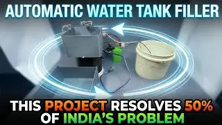 DIY Automatic Water Tank Filler Using Arduino | Home Automation Project #arduino #youtube #diy