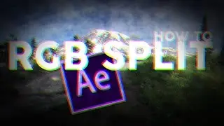 How To Make A RGB Split Effect EASY. NO PLUG INS. [After Effects CS6/CC]