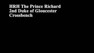 Prince Richard's speech on the Royal College of Physicians' 'Health or Smoking?' report, 13/6/1984