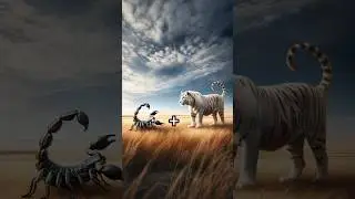 Incredible Animal Fusion: Mind-Blowing Creatures Formed by Fusing Different Species🤯🧬 #short#hybrids