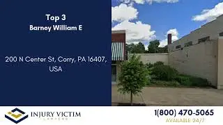 Top 3 Personal Injury Lawyers Corry