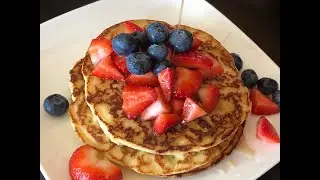 PANCAKES DE ALMENDRA KETO