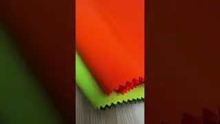 Fluorescent Fabric High Visibility Waterproof Fabric #fabricsupplier #nylonfabric #polyesterfabric