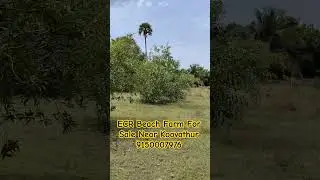 #ECR Beach Farm Land For Sale Near Koovathur | 9150007976
