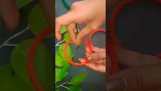 waste bangles craft ideas ✨ #shorts #bangles #diycrafts #wastebanglereusetip #trendingshorts