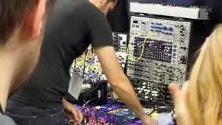 Muff Wiggler drone jam  NAMM 2015