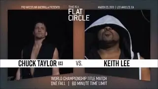 Chuck Taylor vs Keith Lee Highlights HD PWG Time Is A Flat Circle