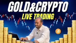 LIVE GOLD & CRYPTO TRADING / NFP NEWS / TRADE WITH KD / DAY 03