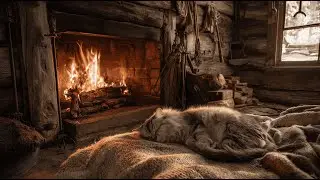 Peaceful Sleep with a Cozy Cat | Relaxing Music & Cat Purr