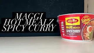 Обзор острого карри Maggi Hot Mealz, обзор малайзийской лапши Sylok, обзор лапши Maggi