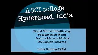 Modern Power Tools for the mind- presentation ASCI college Hyderabad India